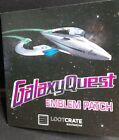 QMX Galaxy Quest Emblem Iron-on Patch Prop Replica, 🐇🆓️📦