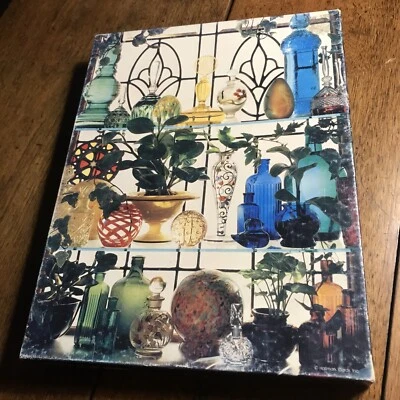 Springbok “Classic Elegance” Colorful  Glass Bottles 500 Jigsaw Puzzle  1984 - Image 1 of 4