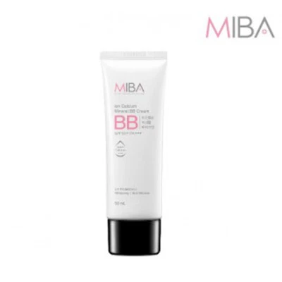 MiBa Ion Calcium Mineral BB Cream SPF50+ PA+++ 50ml Korea Cosmetics + Tracking - Image 1 of 4