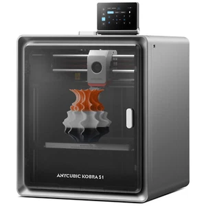 ANYCUBIC Kobra S1 320° Hotend Box 3D Printer Corexy Max 600mm/s without ACE Pro - Picture 1 of 10
