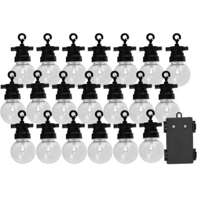 Luxform Lighting Fiji 20 Bulb String Light Set with 24 Hour Timer - Image 1 of 4