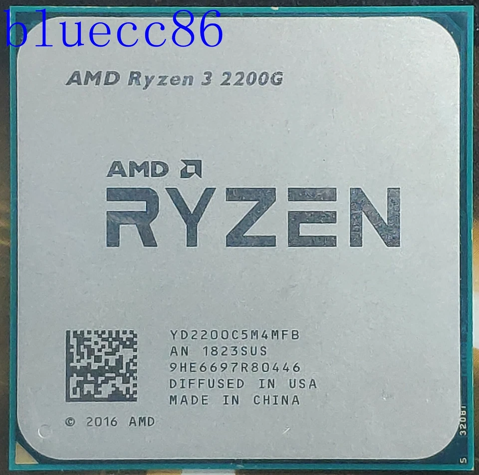 AMD Ryzen 3 2200G 3500MHz 4-Core CPU Processor - Image 1 of 1