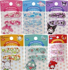Sanrio Hair Pins Clips Barrette 2pcs, 3pcs Set Hair Accessories - Picture 1 of 19