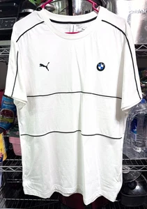 Puma Herren BMW M Motorsport Logo T-Shirt weiß Gr. Large Pre Owed 🔥🔥🔥 - Bild 1 von 2