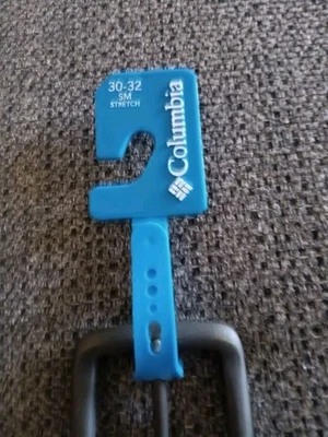 NUEVO CON ETIQUETAS COLUMBIA ROPA DEPORTIVA CINTURÓN DE CUERO ELÁSTICO TALLA PEQUEÑA 30-32 MARRÓN NUEVO Foto 1 de 4