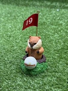 Hallmark Andenken Caddyshack Gopher Weihnachtsschmuck 19. Loch 2009. d6 - Bild 1 von 3