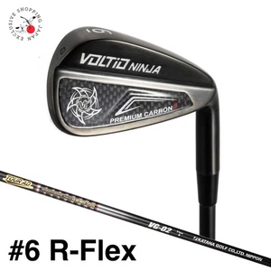 KATANA VOLTIO NINJA PREMIUM Graphite II HOLLOW Iron #6 R-Flex TOUR AD VG-02 RH - Picture 1 of 8