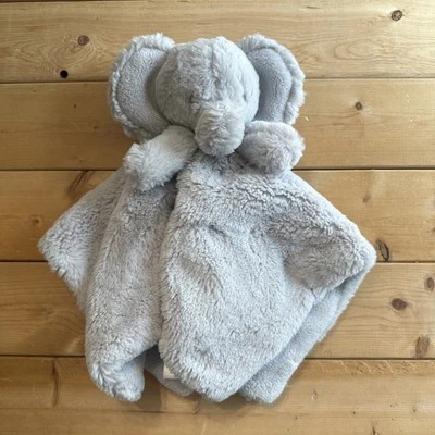 "Manta de seguridad KOALA BABY elefante gris Lovey sonajero grueso suave felpa 14""" Foto 1 de 4
