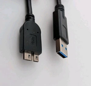 USB 3.0 Cable A to Micro B 23" for External Hard Drive - Afbeelding 1 van 3