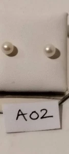 OHRSTECKER 9 KARAT GOLD GESTEMPELT NATÜRLICHE PERLEN NEU#2 - Bild 1 von 5