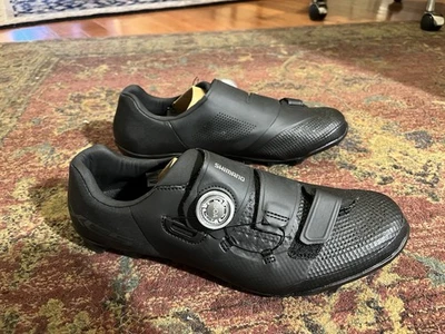 Shimano XC5 (SH-XC502) MTB Boa Mountain Bike Zapatos Negros, Talla 45e AMPLIOS Foto 1 de 4