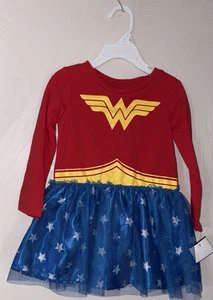 Disfraz Mujer Maravilla Niño 24 Meses Vestido Nuevo - Imagen 1 de 3