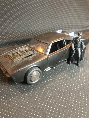Spin Master The Batman Batmobile Lights Sounds 2022 DC Toy w/ Batman Figurine - Image 1 of 4