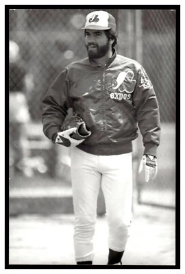 Cartão postal de beisebol vintage Jeff Reardon (1983) Montreal Expos Rd8 - Imagem 1 de 2