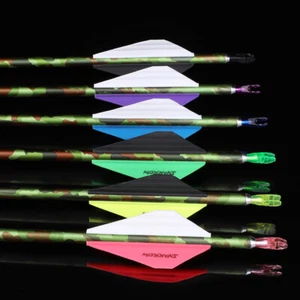 6/12 30'' Archery Arrow Pure Carbon Spine 340 Bow Hunting Field Target Practice - Picture 1 of 47