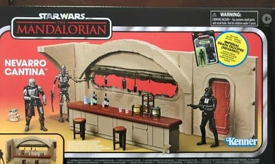 Juego de figuras de acción Star Wars Mandalorian Vintage Collection Nevarro Cantina  Foto 1 de 4
