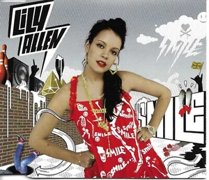 LILY ALLEN Smile 2TRX w/ RARE GUTTER MIX Europe CD Single SEALED USA Seller - Picture 1 of 1