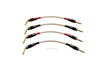 Qed Reference XT400 Speaker Jumper Cable x4 (Set for Two Speakers) - Image 1 of 4