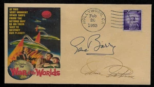 1953 War of the Worlds Autograph Reprint Featured on Collector Envelope OP1254 - Picture 1 of 1