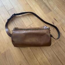 Henry Cuir Shoulder Bag Leather Brown From Japan