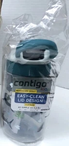 Contigo Autospout Trinkflasche Kinder - Makronenhai - KOSTENLOSER Versand Brandneu - Bild 1 von 3