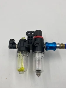 Manometro lubrificatore regolatore pneumatico AirTac AFR2000 AL2000 spedizione gratuita! - Foto 1 di 6