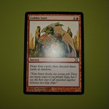 Goblin Lore x1 10th Tenth Edition 1x Magic the Gathering MTG