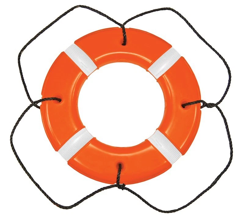 TAYLOR MADE Life Buoy PFD Ring 30" Diameter Polyethylene 32 lb Sea Buoyancy 571 - Image 1 of 1
