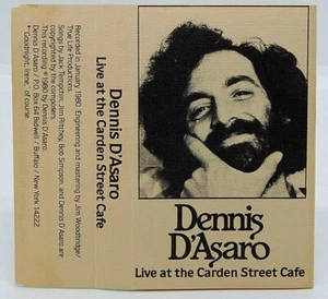 Cassette Dennis DAsaro Live at the Carden Street Café 1980 True Life Productions - Picture 1 of 2