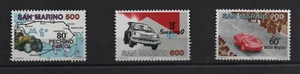 SAN MARINO 1987 GRANDI COMPETIZIONI AUTOMOBILISTICHE MNH** - Picture 1 of 1