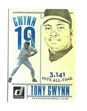 2015 Donruss Tony Gwynn Tribute #3 Tony Gwynn Padres