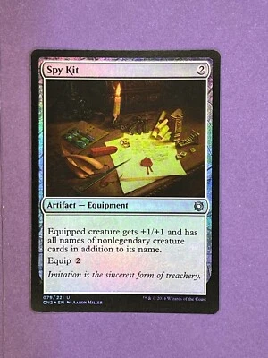 Spy Kit - FOIL Uncommon - Conspiracy Take the Crown 079/221  MTG - Image 1 of 2