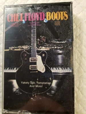 Vtg CHET ATKINS 1985 Chet Floyd & Boots CASSETTE TAPE, NEW & Sealed RCA - Image 1 of 3