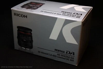 PENTAX HD PENTAX-DA 20-40mm Standard Zoom Lens F2.8-4ED Limited DC WR Japan NEW - Image 1 of 4