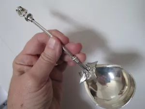 AESTHETIC 1869 - SPHINX / EGYPTIAN REVIVAL - GORHAM - STERLING 7 3/4 in LADLE - Picture 1 of 9