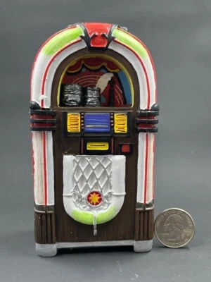 Casa de muñecas miniatura años 50 retro Jukebox escala 1:12 pulgadas F152 Dollys Gallery Foto 1 de 2