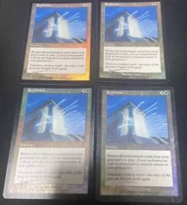 Set of 4 MTG Magic the Gathering Replenish Urza’s Destiny Foil English SP - Picture 1 of 2