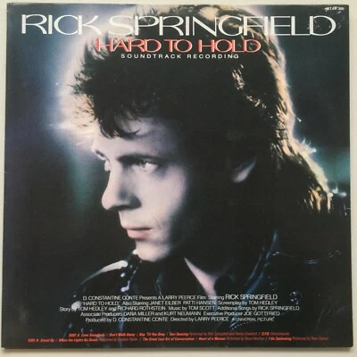 RICK SPRINGFIELD Hard To Hold Orig Soundtrack 1984 OZ Starcall g/fold NEAR MINT - Image 1 of 3