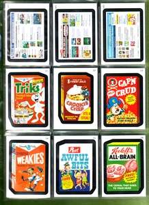 2010 Wacky Packages All New Series 7 (ANS7)  6 Cereal Box Stickers + 3 Web Bonus - Picture 1 of 2
