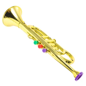 Kids Trumpet Toy Kids Instruments Musical Instrument Model Wind Instrument Toy - Picture 1 of 12