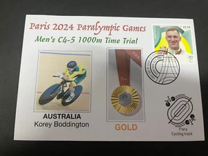 Paris 2024 OLYMPIC GOLD MEDALIST - Cycling Track - Korey Boddington - Picture 1 of 3