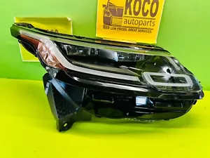 2018 - 2021 RANGE ROVER LAND ROVER VELAR FULL LED HEADLIGHT RIGHT SIDE OEM L8A2- - Picture 1 of 12