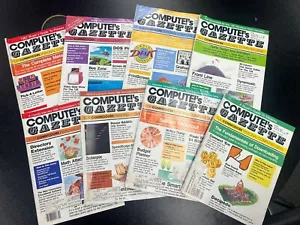 1986 Compute!'s Gazette Magazine 8 verschiedene Commodore Kostenloser Versand Bilder - Bild 1 von 9