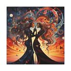 Her Love 4 Her LGBT Abstract Canvas Art Print
