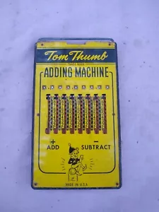 *Vintage 50er Jahre Tom Daumen Addiermaschine - Bild 1 von 2