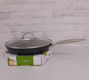 GreenPan Chatham Ceramic Nonstick Frypan with Glass Lid, 12 Inch - New - Picture 1 of 16