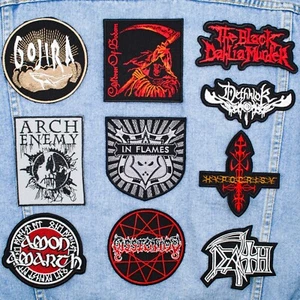 Death Metal Patch Set (10 pcs) – Amon Amarth, Hypocrysy, In Flames, Dissection. - Picture 1 of 21