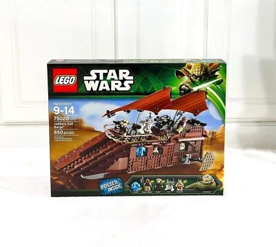 LEGO STAR WARS BARCAZA VELA JABBAS 75020 SELLADO DE FÁBRICA/RETIRADO/RARO Foto 1 de 4
