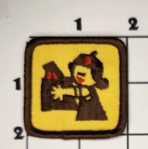 70er Jahre Shopping Patch Pfadfinder USA Vintage Verdienstabzeichen Bügelbild bestickt - Bild 1 von 1