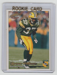 TYRONE WILLIAMS Packers 1997 Pacific Philadelphia #121 SP RC Only Rookie Card